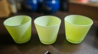 Teelichterhalter lindgrün aus Glas Brandenburg - Stahnsdorf Vorschau