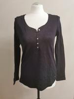 H&M  Shirt Mit Struktur Dunkelblau Longleeve, Knopfleiste Gr.M Bayern - Ebermannstadt Vorschau
