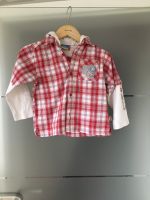 Hemdshirt, Gr. 110, rot/weiß v. Topolino Niedersachsen - Osterode am Harz Vorschau