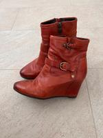 GEOX Keilstiefeletten braun Gr. 39,5 Bayern - Haimhausen Vorschau