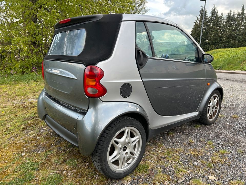 Smart 450 Cabrio mit Lederausstattung in Dingelstädt