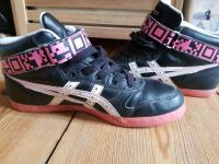Asics Kaeli schwarz pink Gr. 38 Turnschuhe Sneakers Sportschuhe Friedrichshain-Kreuzberg - Friedrichshain Vorschau