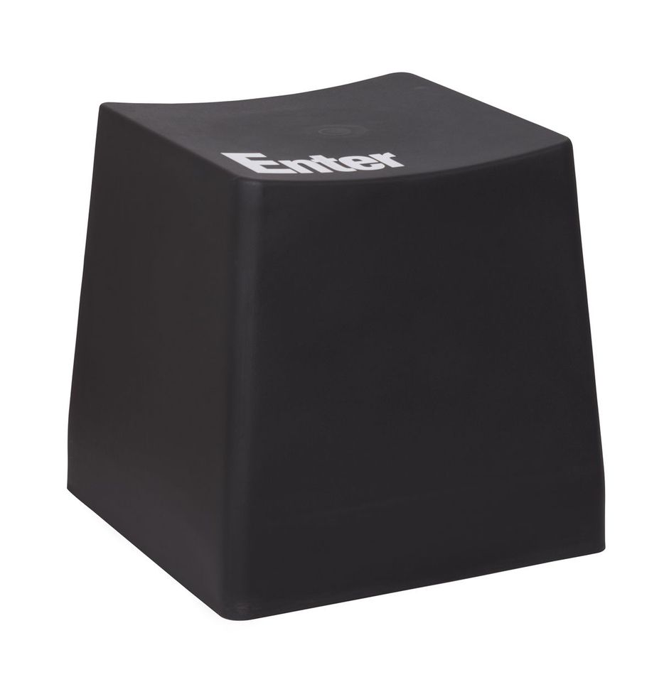 Hocker Sitzhocker Tastatur ENTER Taste Gaming Schwarz 1483 15€* in Hagen