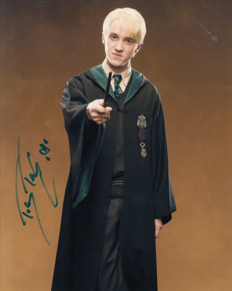 Tom Felton (Harry Potter) - Grossfoto - orig. sign. in Duisburg