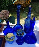 Glasvasen, Flaschen, blau, verschiedene Nordrhein-Westfalen - Erftstadt Vorschau