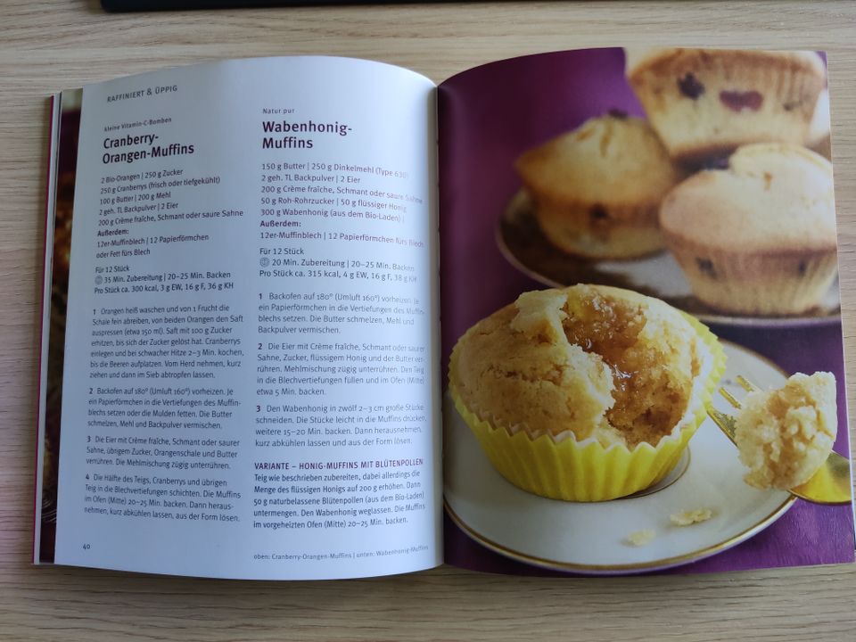 Rezeptbücher: Muffins und Minikuchen in Darmstadt