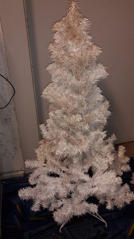Weihnachtsbaum 120cm Weiß in Zeitz