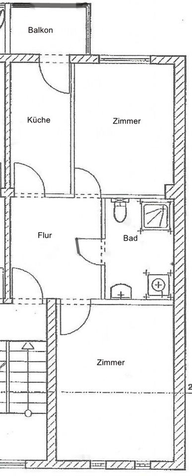 2 - Zimmer - Eigentumswohnung mit Balkon in der KTV in Rostock