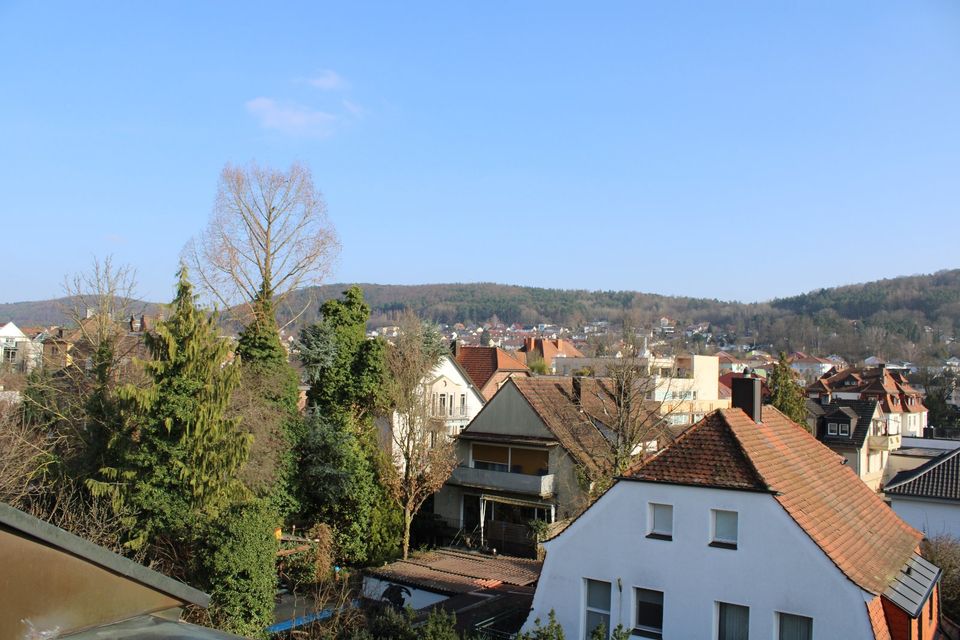 Stilvolle Top-Floor-Wohnung mit Penthouse- Flair für den gehobenen Wohnanspruch im Herzen von Bad Kissingen in Bad Kissingen