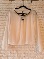 Neue langarm Bluse Madonna mit Schmuckkette S Neu Etikett Bayern - Lam Vorschau