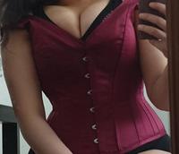 Corset Story Überbrust-Korsett in bordeaux mit V-Ausschnitt Essen-West - Frohnhausen Vorschau