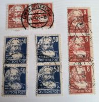 Briefmarken Karl Marx, Deutsche Post, mehrfach Sachsen - Limbach-Oberfrohna Vorschau