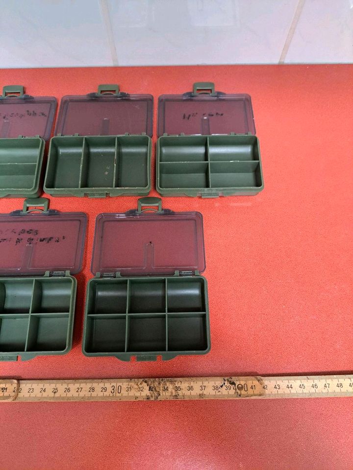 7-tlg. Set - Kleinteile-Box für Tacklebox Luggage Vorfach Karpfen in Bad Bentheim