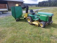 Grasabsaugung John Deere Sauggebläse Laub Gras Kleintraktor Bayern - Helmbrechts Vorschau