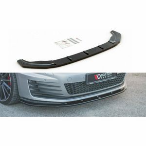 Front Ansatz Für VW Golf 7 GTI TCR Schwarz Hochglanz