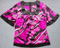 **Neuwertig** Leichtes farbintensives Kurzarm-Shirt; pink-Töne 40 Bremen - Hemelingen Vorschau