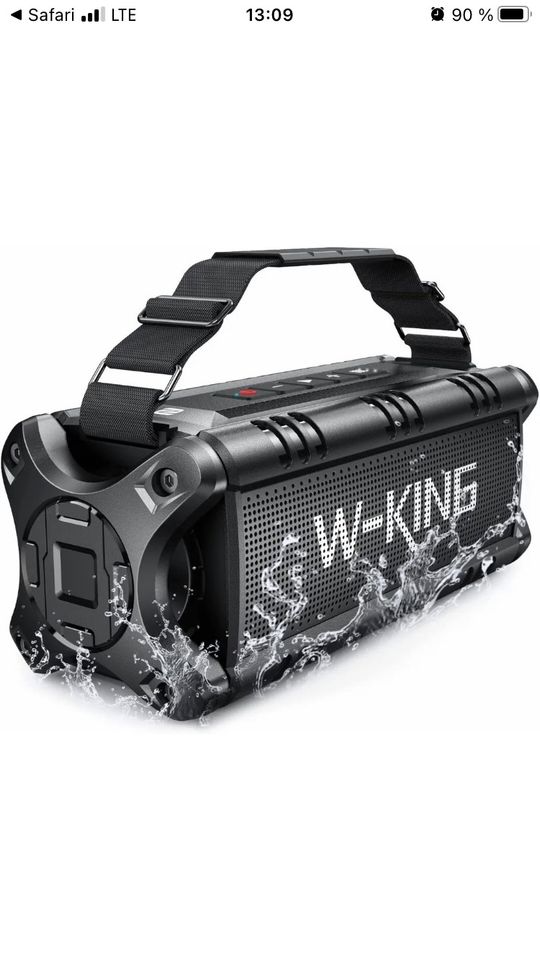 W-King D8-2 Bluetooth Speaker 50W in Neuhausen
