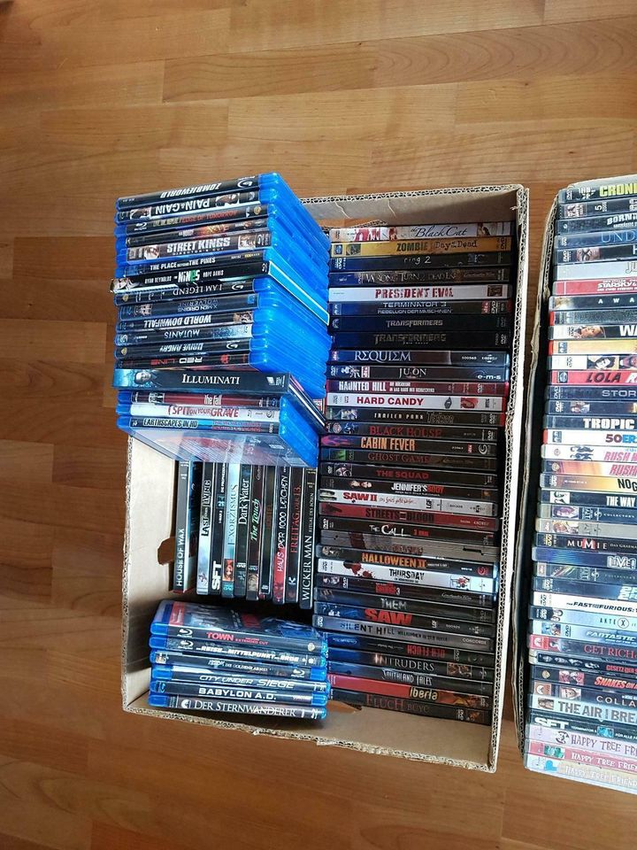 FILMSAMMLUNG DVD BLU RAY FILME SAMMLUNG in Schelklingen