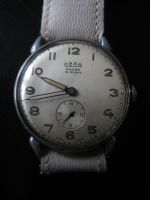 Dienstuhr Militäruhr Marine WW2 Handaufzug läuft super 34 mm Rostock - Stadtmitte Vorschau