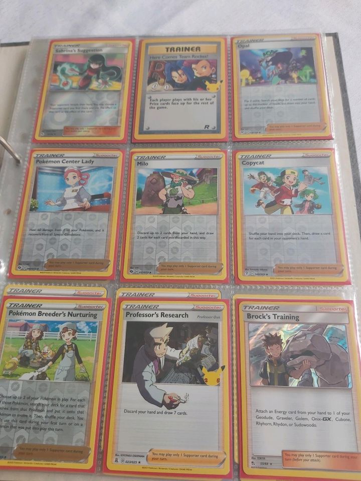 Pokemon karten Sammlung englisch in Waldkirchen