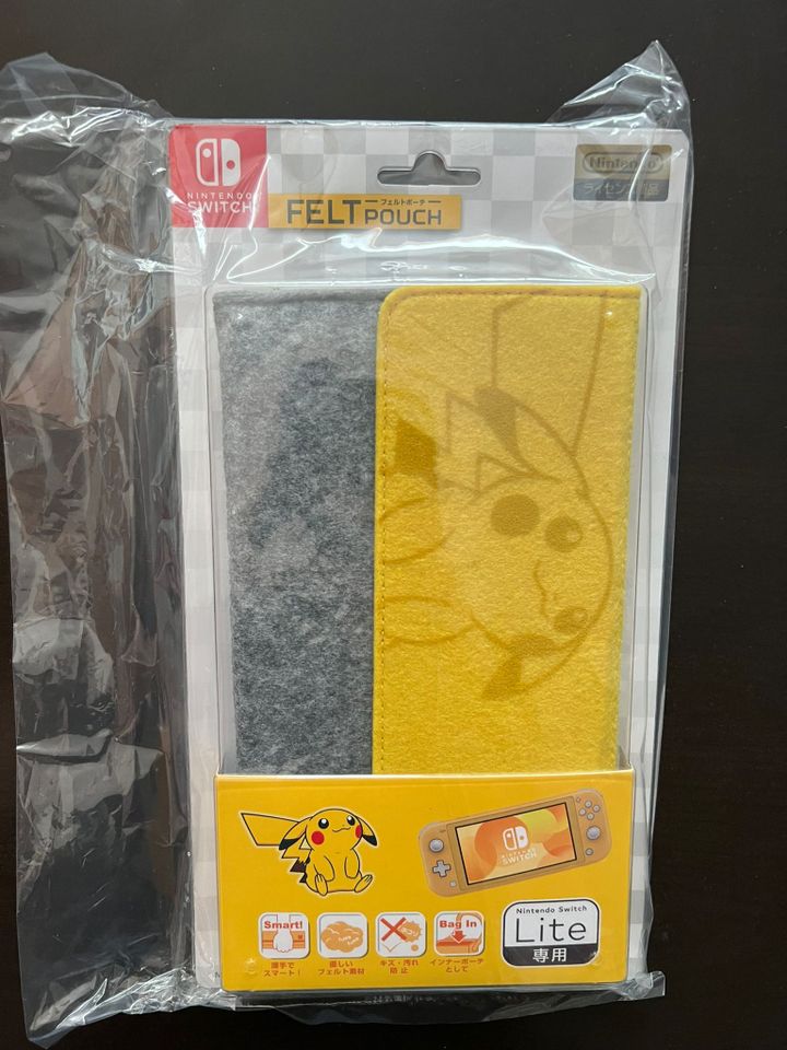 Pokemon Center - Pikachu-Stofftasche Nintendo Switch Lite [NEU] in Lehrte