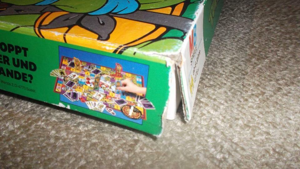 Teenage Mutant Hero Turtles-Wer stoppt Schredder? MB Spiele 1990 in Lüdersfeld