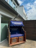 Strandkorb mit Flensburger Pils Bedruckung zu verkaufen Flensburg - Mürwik Vorschau