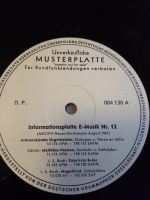 Seltene Grammophon Informationsplatte 004 130 Saarbrücken-Mitte - Malstatt Vorschau