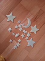 Fluorizierende Sterne, Mond, 3 - 9 cm Bayern - Ottobeuren Vorschau