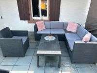 Rattan Gartenmöbel Lounge set mit tische und sessel Bayern - Kreuzwertheim Vorschau
