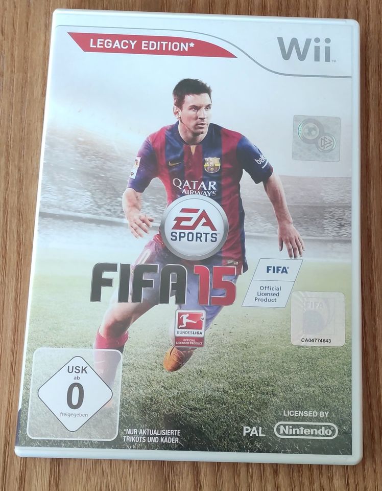 Wii U-Spiel FIFA 15 in Aitrang