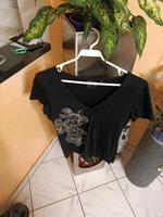 T-Shirt Schwarz Stickerei Saarland - Homburg Vorschau