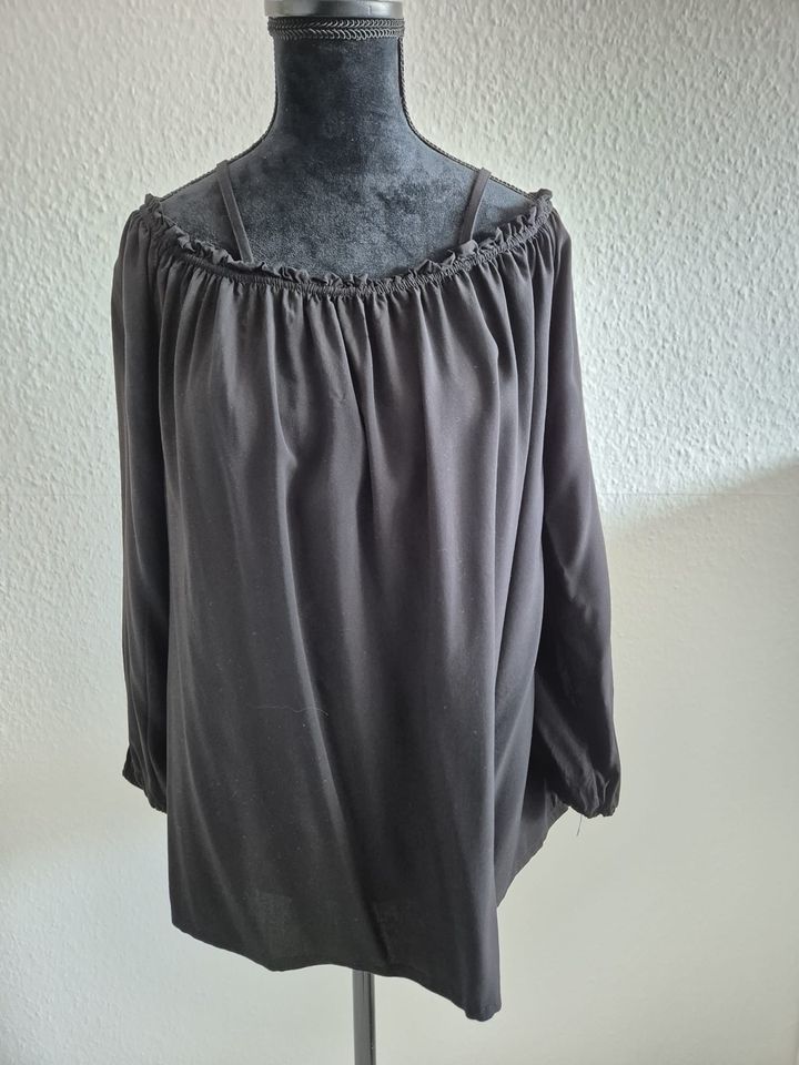 Schwarze Bluse, Urban Classics, Gr. XXL in Bünde