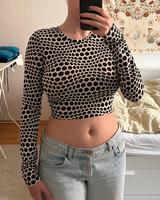 rückenfreies polka dot Top Sachsen-Anhalt - Halle Vorschau