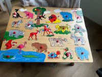 Zoo Steckspiel/Puzzle Eichhorn Holzspielzeug Baden-Württemberg - Ludwigsburg Vorschau