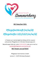 PFLEGEFACHKRAFT / PFLEGEHELFER LG1/2 / ALTENPFLEGER IN WINDECK Nordrhein-Westfalen - Windeck Vorschau