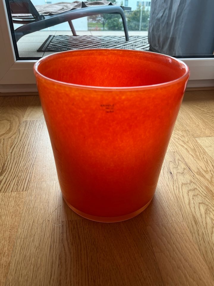 Bauholz Design Windlicht Vase Übertopf Handarbeit 24 cm in Frankfurt am Main