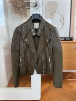 Pinko - Lederjacke mit Stoffapplikationen khaki Gr. 34 Berlin - Mitte Vorschau