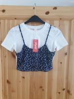 Romwe Shirt, kurz, blau/weiss, Größe S, NEU Hessen - Heuchelheim Vorschau