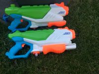 Nerf Super Soaker Wasserspritzpistole mit Gartenschlauch anschlus Bayern - Gochsheim Vorschau