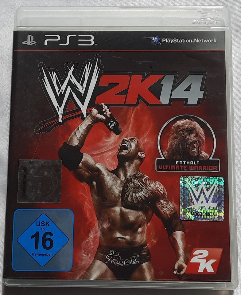 WWE W2K14 WRESTLING - PLAYSTATION 3 PS3 PS 3 in Schöningen