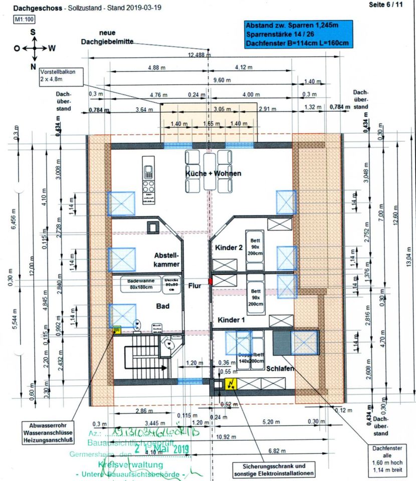 Großzügiges Mehrfamilienhaus in bester Lage OHNE PROVISION in Wörth am Rhein