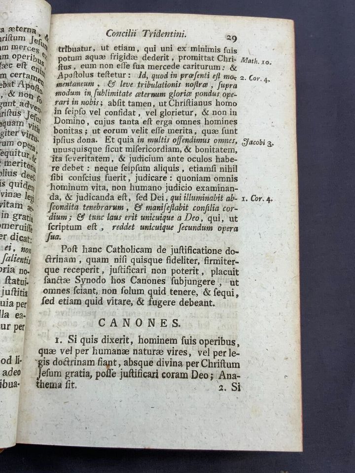 ANTIKES BUCH VON 1778 SUMMA CONCILIORUM - Versand kostenlos - Wir sind für Sie da lokal in 86830 Schwabmünchen oder online ARTHOME24 in Schwabmünchen