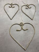 Metallherzen 3 Stck., als Wanddeko, Shabby-Chic Nordrhein-Westfalen - Paderborn Vorschau