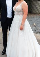 Brautkleid/Hochzeitskleid/A-Linie/V-Ausschnitt Niedersachsen - Rinteln Vorschau