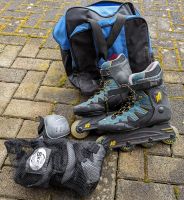 K2 Inline Skates mit Tasche und Gelenkschutz Saarland - Merzig Vorschau