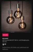 4xMOLNART LED-Leuchtmittel E27 140 Im, rund grau, Glühbirne Thüringen - Tabarz Thüringer Wald Vorschau