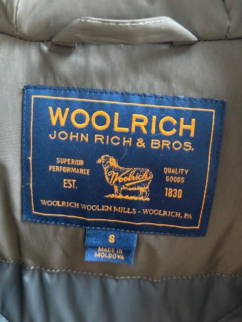 Woolrich Arctic Parka dunkelgrün Gr. S in Düsseldorf