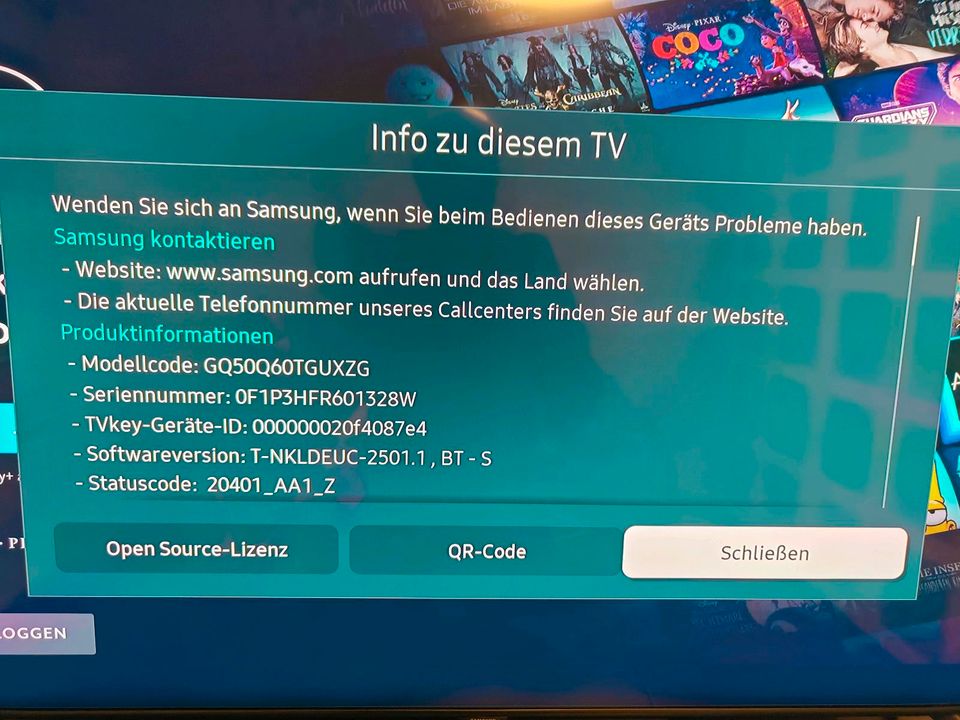 Samsung QLED 4K Q60T (50 Zoll 4K Fernseher) in Hannover