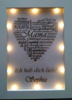 Geschenk für Mama / Oma Bilderrahmen personalisiert Hessen - Sontra Vorschau